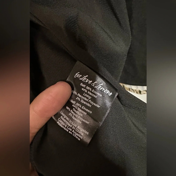 NWT For Love & Lemons Animal Print Mini Slip Dress Size Medium - Picture 9 of 9